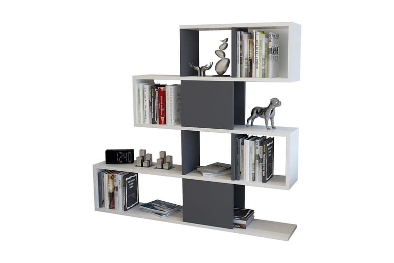 Desgrar Bokhylla 120x109 cm, Vit