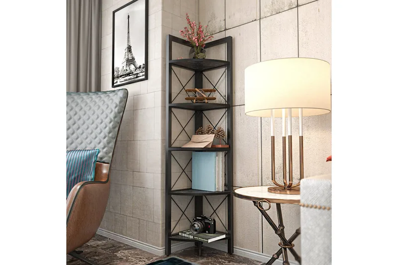 Desgrar Bokhylla 30,5x160 cm - Svart - Förvaring - Hyllor - Bokhylla