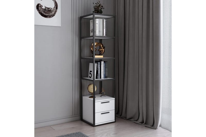 Desgrar Bokhylla 39x160 cm - Svart - Förvaring - Hyllor - Bokhylla