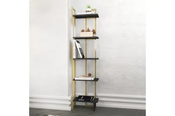 Desgrar Bokhylla 45,2x180 cm - Svart - Förvaring - Hyllor - Bokhylla