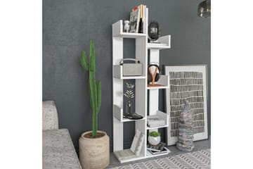 Desgrar Bokhylla 50x173 cm i Målat Trä - Vit - Förvaring - Hyllor - Bokhylla