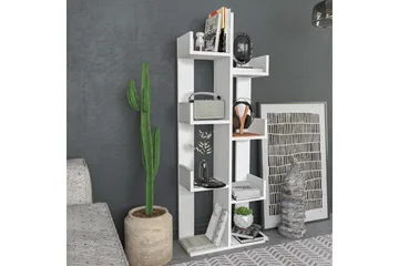 Desgrar Bokhylla 50x173 cm - Vit - Förvaring - Hyllor - Bokhylla