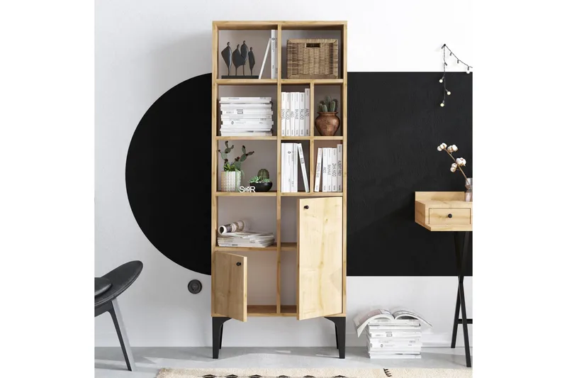 Desgrar Bokhylla 60x175 cm - Blå - Förvaring - Hyllor - Bokhylla