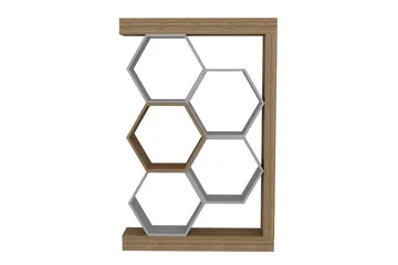 Desgrar Bokhylla 90x140 cm - Vit - Förvaring - Hyllor - Bokhylla