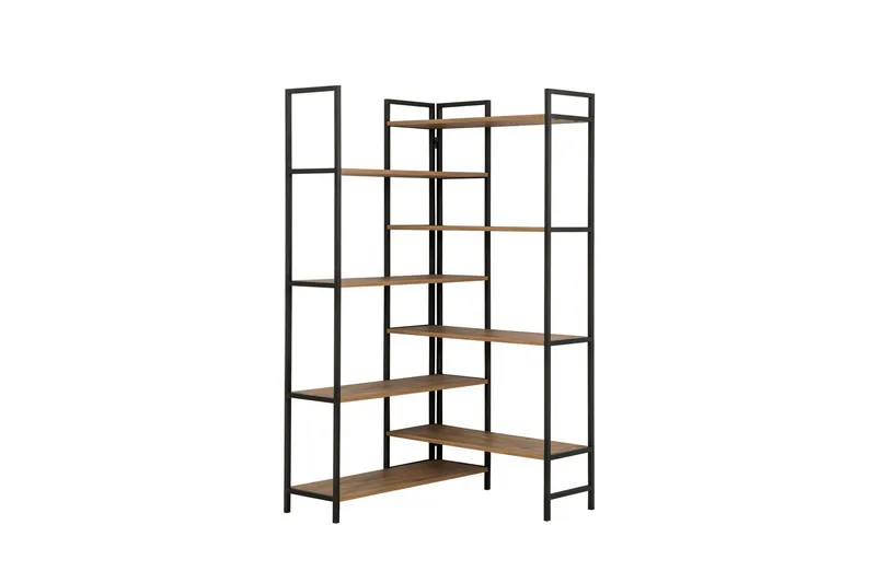 Edra Bokhylla 94 cm - Brun/Svart - Förvaring - Hyllor - Bokhylla