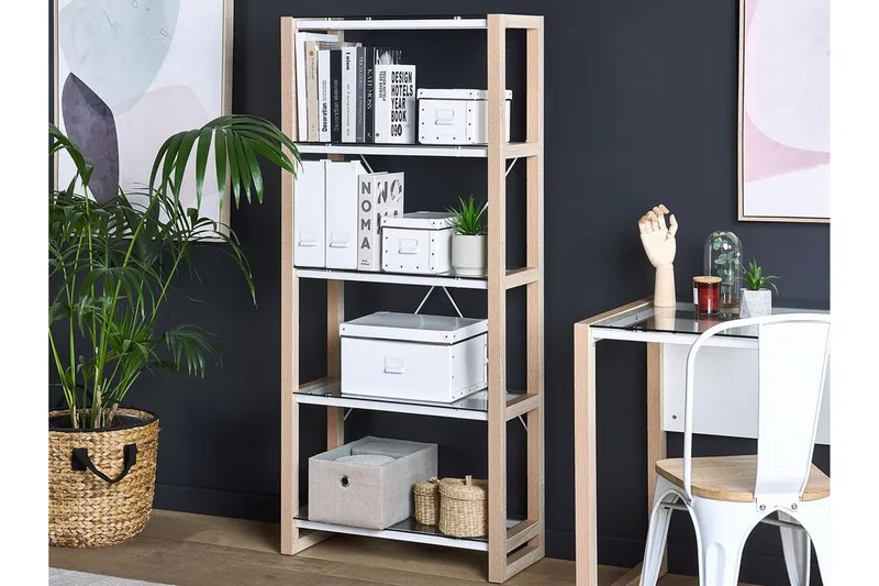 Ejenks Hylla 68x30 cm - Vit/Ljust Trä - Förvaring - Hyllor - Bokhylla