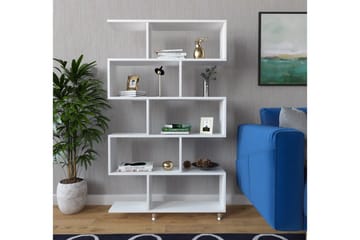 Elegancia Bokhylla 90 cm i Målat Trä - Vit - Förvaring - Hyllor - Bokhylla