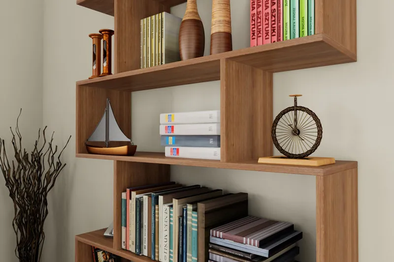 Elegancia Bokhylla - Valnöt - Förvaring - Hyllor - Bokhylla