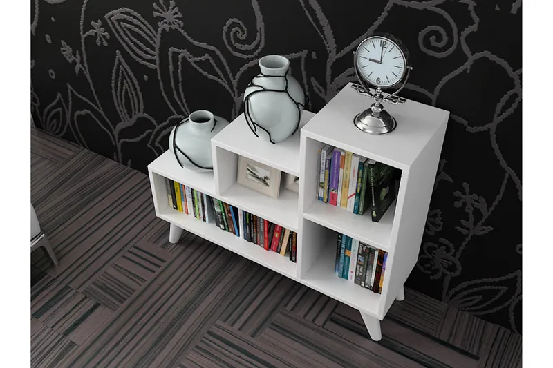 Elegancia Bokhylla - Vit - Förvaring - Hyllor - Bokhylla