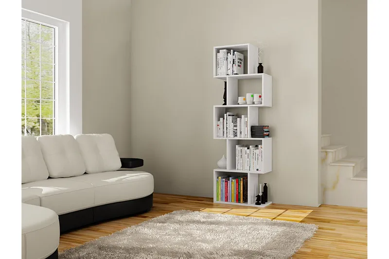 Elegancia Bokhylla - Vit - Förvaring - Hyllor - Bokhylla