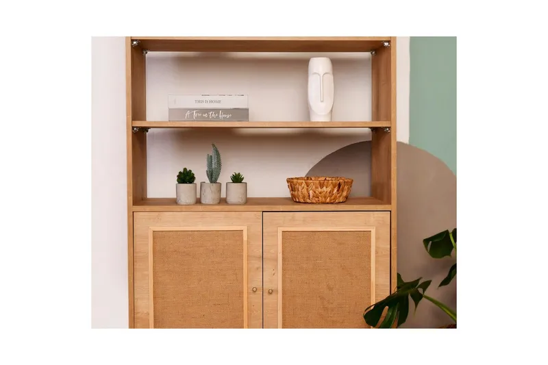 Bokhylla Elili Ek - Brun - Förvaring - Hyllor - Bokhylla