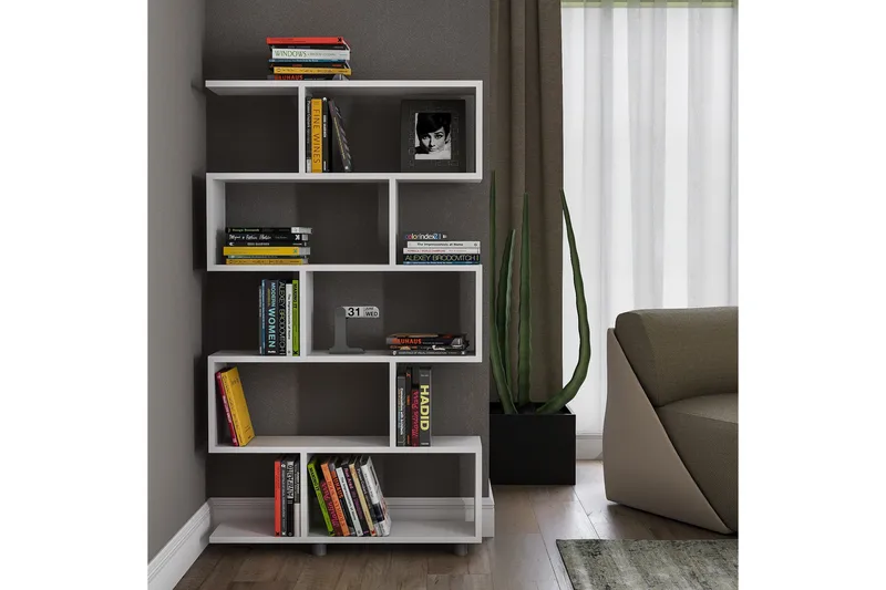 Elrasmo Bokhylla - Vit - Förvaring - Hyllor - Bokhylla