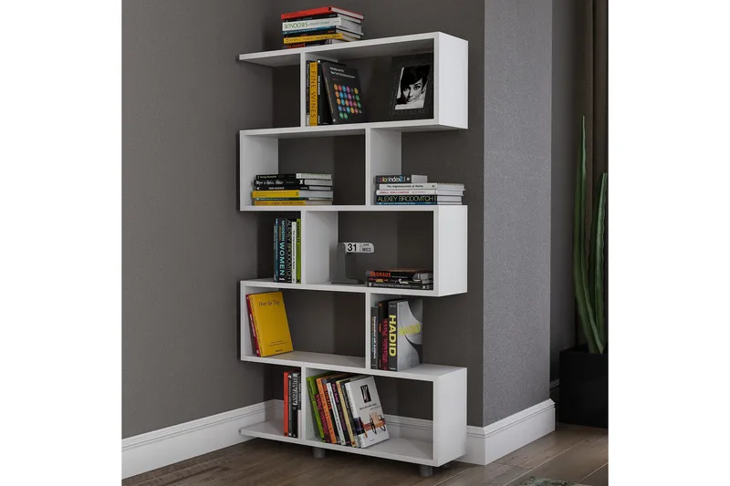 Elrasmo Bokhylla - Vit - Förvaring - Hyllor - Bokhylla