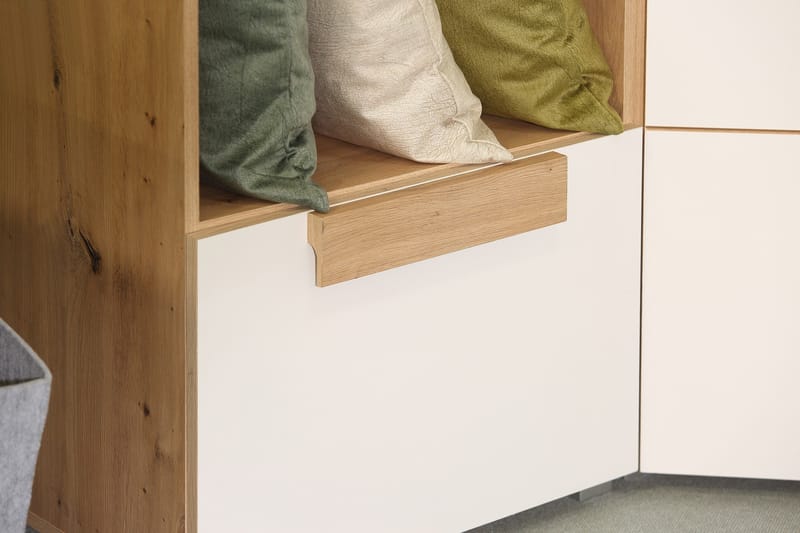 Eochar Hylla 55 cm - Brun/Vit - Förvaring - Hyllor - Bokhylla