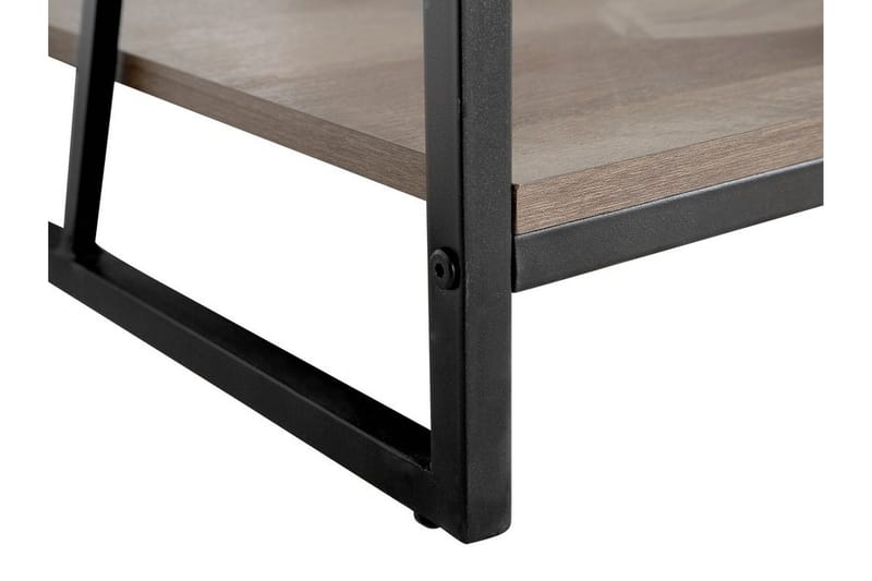 Forres Bokhylla 64 cm i Mörkt Trä - Gråbrun - Förvaring - Hyllor - Bokhylla
