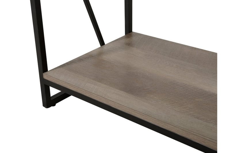 Forres Bokhylla 64 cm i Mörkt Trä - Gråbrun - Förvaring - Hyllor - Bokhylla