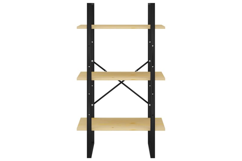 Förvaringshylla 60x30x105 cm massiv furu - Brun - Förvaring - Hyllor - Bokhylla