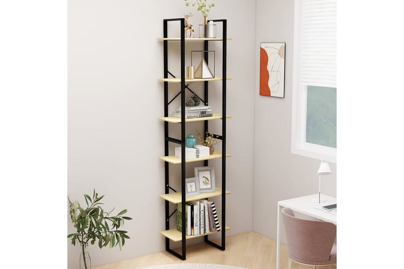 Förvaringshylla 60x30x210 cm furu - Brun - Förvaring - Hyllor - Bokhylla