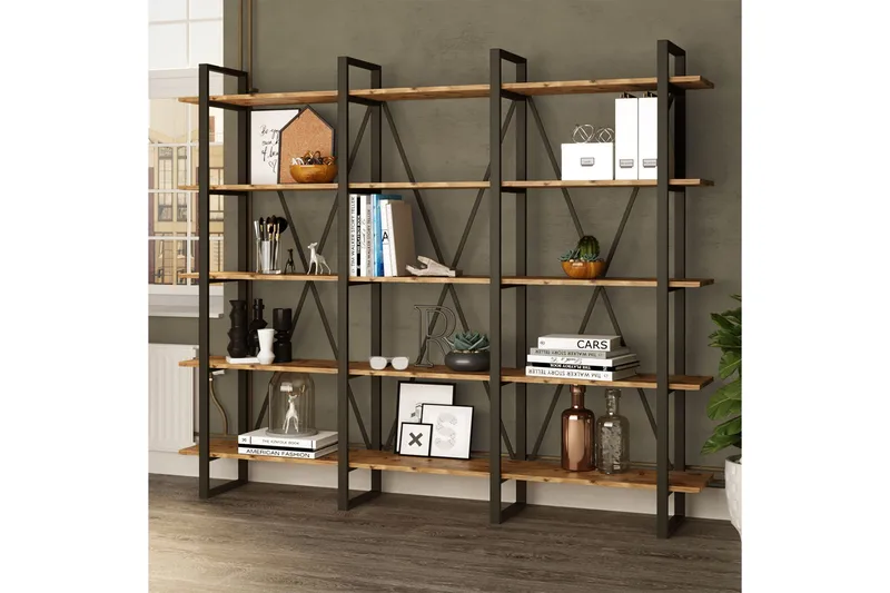 Hardyng Bokhylla 34x2120 cm - Natur - Förvaring - Hyllor - Bokhylla