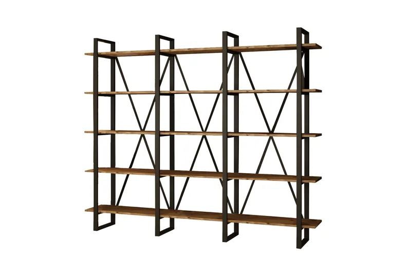 Hardyng Bokhylla 34x2120 cm - Natur - Förvaring - Hyllor - Bokhylla