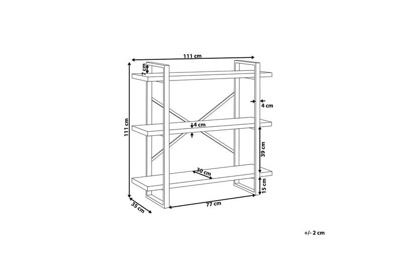 Harvley Hylla - Trä/Natur - Förvaring - Hyllor - Bokhylla