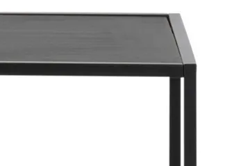 Hasslevik Bokhylla 114x35 cm 4 Hyllor - Svart/Matt Svart - Förvaring - Hyllor - Bokhylla