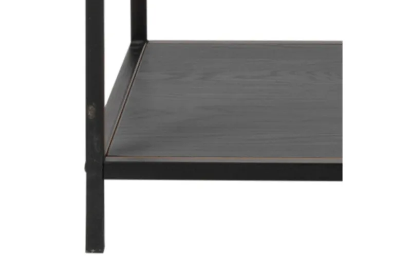 Hasslevik Bokhylla 114x35 cm 4 Hyllor - Svart/Matt Svart - Förvaring - Hyllor - Bokhylla