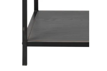 Hasslevik Bokhylla 114x35 cm 4 Hyllor - Svart/Matt Svart - Förvaring - Hyllor - Bokhylla