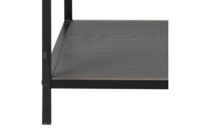 Hasslevik Bokhylla 114x35 cm 4 Hyllor - Svart/Matt Svart - Förvaring - Hyllor - Bokhylla