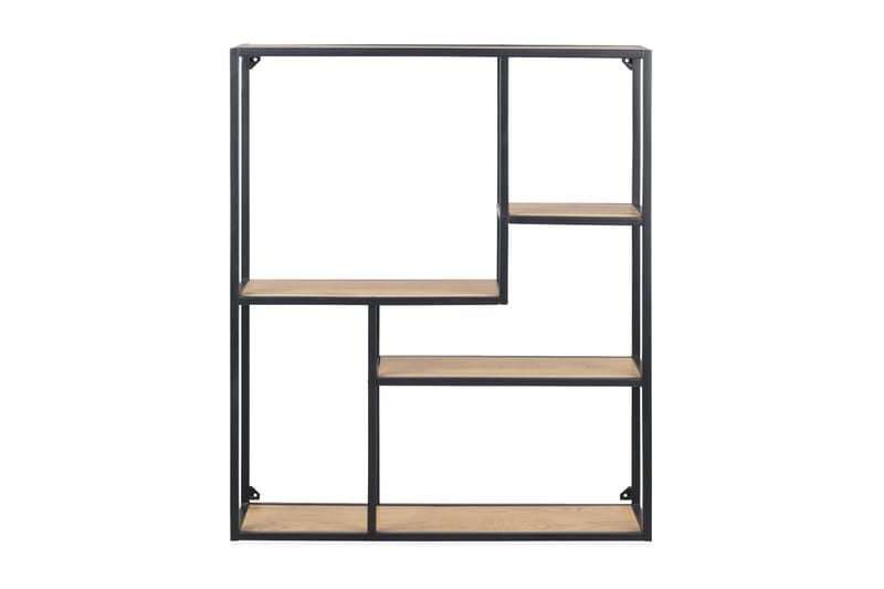 Hasslevik Bokhylla 75 cm - Vildek/Svart - Förvaring - Hyllor - Bokhylla