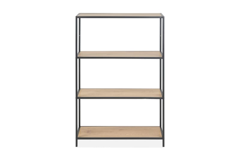 Hasslevik Bokhylla 77x114 cm - Vildek/Svart - Förvaring - Hyllor - Bokhylla