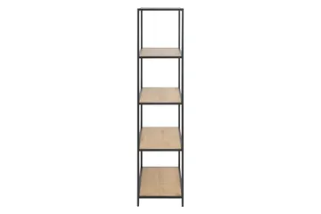 Hasslevik Bokhylla 77x150 cm - Vildek/Svart - Förvaring - Hyllor - Bokhylla