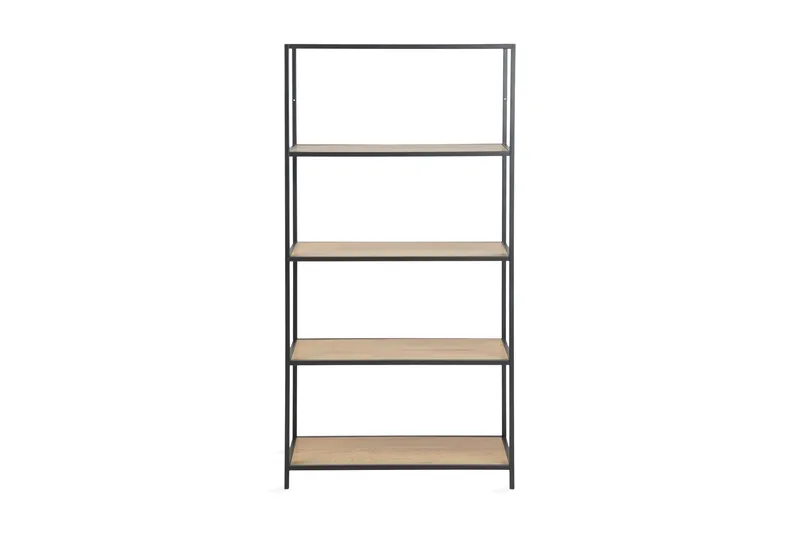 Hasslevik Bokhylla 77x150 cm - Vildek/Svart - Förvaring - Hyllor - Bokhylla