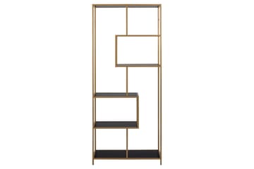Hasslevik Bokhylla 77x35 cm 4 Hyllor - Svart - Förvaring - Hyllor - Bokhylla