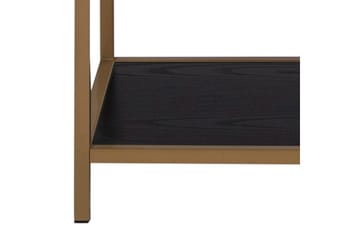 Hasslevik Bokhylla 77x35 cm 4 Hyllor - Svart - Förvaring - Hyllor - Bokhylla