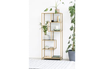 Hasslevik Bokhylla 77x35 cm 4 Hyllor - Svart - Förvaring - Hyllor - Bokhylla