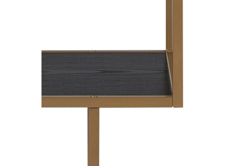 Hasslevik Bokhylla 77x35 cm 4 Hyllor - Svart - Förvaring - Hyllor - Bokhylla