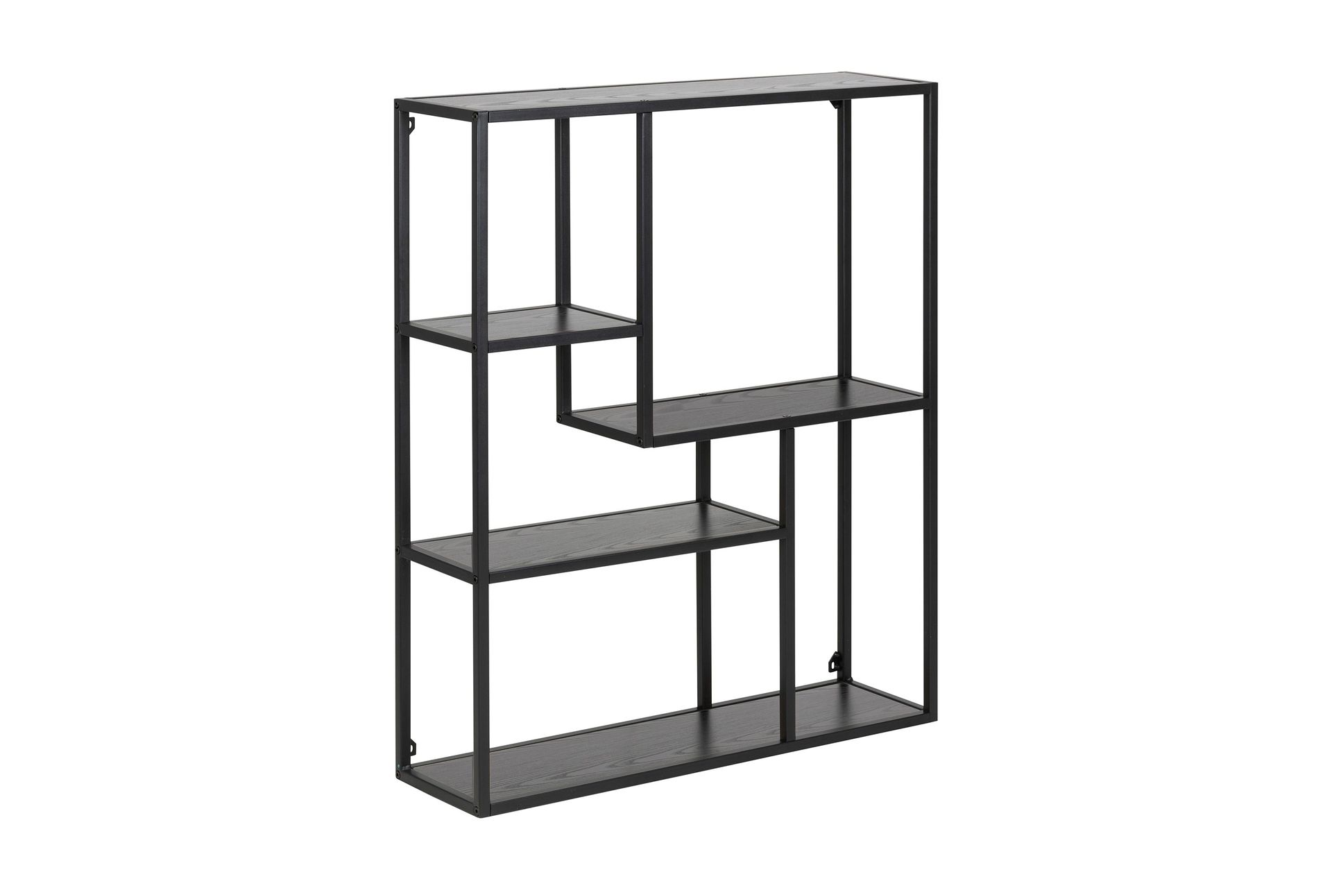 hasslevik hylla - ask/svart