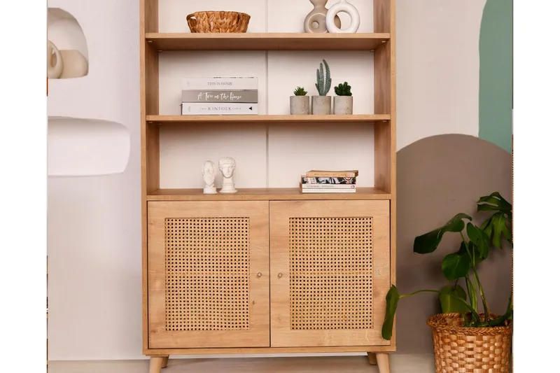 Hazeran Bokhylla 40 cm - Ek - Förvaring - Hyllor - Bokhylla