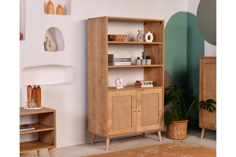 Hazeran Bokhylla 40 cm - Ek - Förvaring - Hyllor - Bokhylla