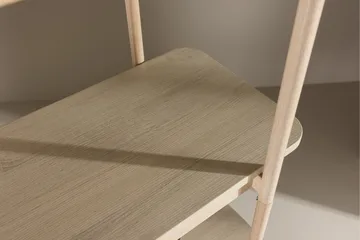 Heim Bokhylla 120 cm i Ek - Ljusbeige - Förvaring - Hyllor - Bokhylla