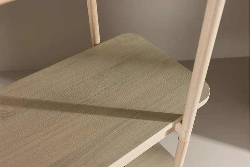 Heim Bokhylla 120 cm i Ek - Ljusbeige - Förvaring - Hyllor - Bokhylla