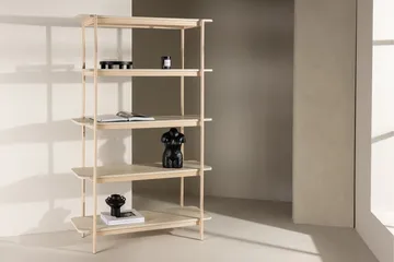 Heim Bokhylla 120 cm i Ek - Ljusbeige - Förvaring - Hyllor - Bokhylla