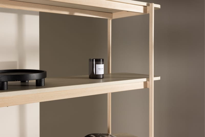 Heim Bokhylla 120 cm i Ek - Ljusbeige - Förvaring - Hyllor - Bokhylla