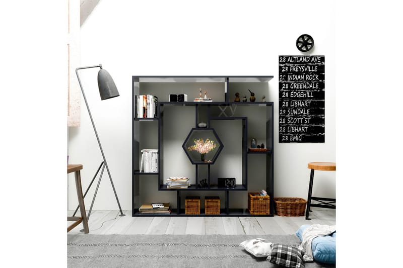 Hejde Bokhylla 22 cm - Svart - Förvaring - Hyllor - Bokhylla