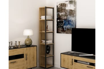 Hejde Bokhylla 34 cm - Brun/Svart - Förvaring - Hyllor - Bokhylla