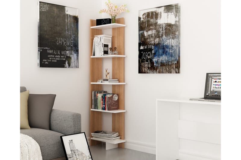 Hejde Bokhylla 45 cm - Brun - Förvaring - Hyllor - Bokhylla