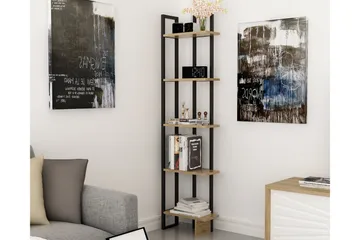 Hejde Bokhylla 45 cm - Brun/Svart - Förvaring - Hyllor - Bokhylla