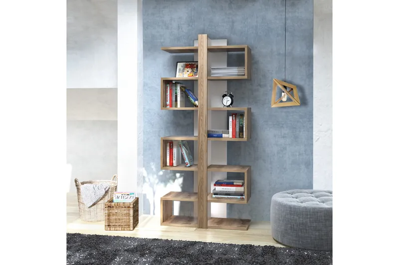 Hejde Bokhylla 78 cm - Brun - Förvaring - Hyllor - Bokhylla