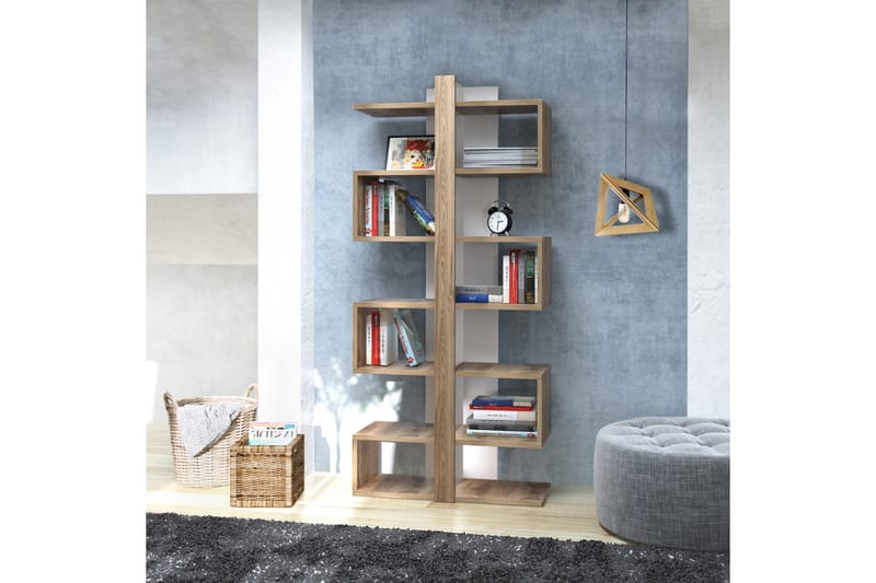 Hejde Bokhylla 78 cm - Brun - Förvaring - Hyllor - Bokhylla